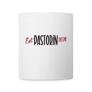 2024 Pastorin Dankeschön Arbeit Beruf Gemeinde - Tasse - Weiß - Vorne