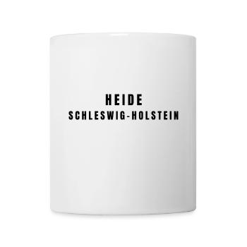 Heide Schleswig-Holstein - Tasse - Weiß - Vorne