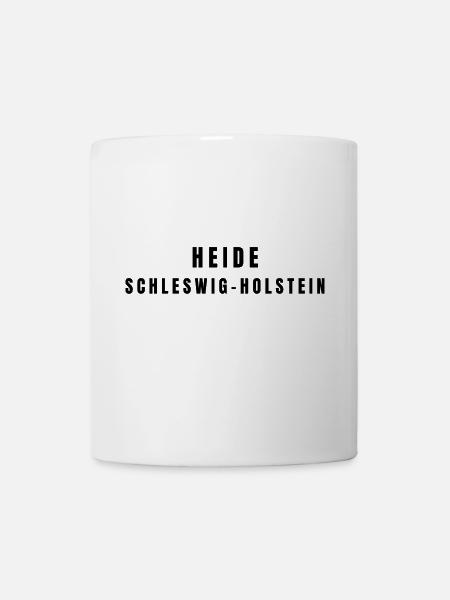 Heide Schleswig-Holstein - Tasse - Weiß