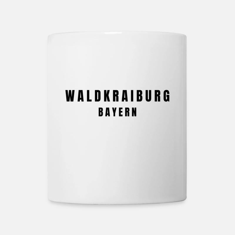 Waldkraiburg, Bavière - Mug blanc - blanc