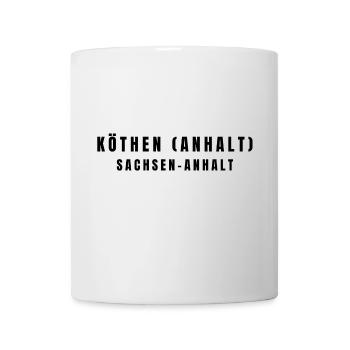Köthen (Anhalt) Sachsen-Anhalt - Tasse - Weiß - Vorne