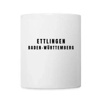 Ettlingen, Bade-Wurtemberg - Mug blanc - blanc - Devant