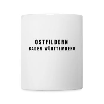 Ostfildern, Bade-Wurtemberg - Mug blanc - blanc - Devant