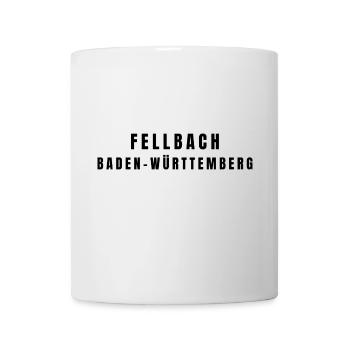 Fellbach, Bade-Wurtemberg - Mug blanc - blanc - Devant