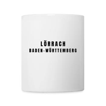 Lörrach, Bade-Wurtemberg - Mug blanc - blanc - Devant