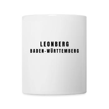 Leonberg, Bade-Wurtemberg - Mug blanc - blanc - Devant