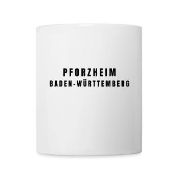 Pforzheim, Bade-Wurtemberg - Mug blanc - blanc - Devant