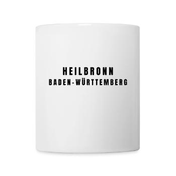 Heilbronn Baden-Württemberg - Tasse - Weiß - Vorne