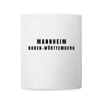 Mannheim Baden-Württemberg - Mug blanc - blanc - Devant