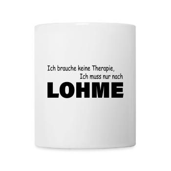 Therapie LOHME - Tasse - Weiß - Vorne