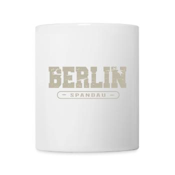 Berlin Spandau Vintage Logo - Tasse - Weiß - Vorne