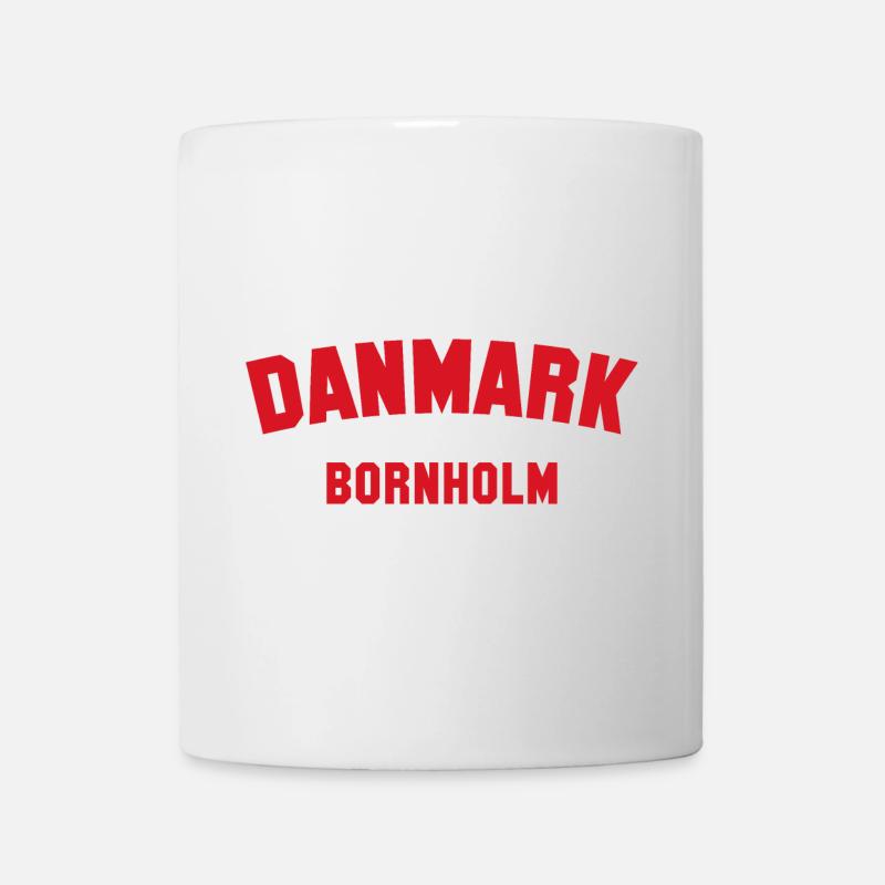 BORNHOLM Denmark Dänemark - Tasse - Weiß