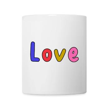 LIEBE. PAAR. GERADE VERHEIRATET. Junggesellinnenabschied. VALENTINSTAG. - Tasse - Weiß - Vorne