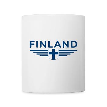 Conception de t-shirts en Finlande – Nordic Style & Nature - Mug blanc - blanc - Devant