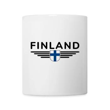 Conception de t-shirts en Finlande – Nordic Style & Nature - Mug blanc - blanc - Devant