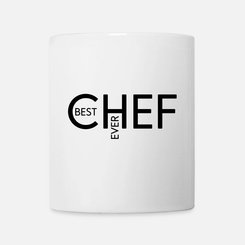 Best Chef ever - Tasse - Weiß