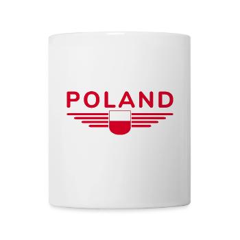 I Love Poland, Elegance Style Design T-Shirt - Mug - white - Front