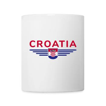 I Love Croatia, Elegance Style Design T-Shirt - Mug - white - Front