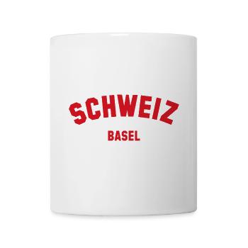 BASEL Switzerland Schweiz - Tasse - Weiß - Vorne