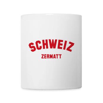 ZERMATT Suisse Suisse - Mug blanc - blanc - Devant