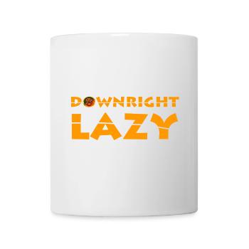 Downright Lazy  - Mug - white - Front