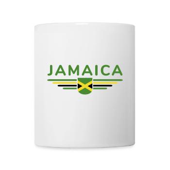Ich liebe Jamaika, Outfit T-Shirt Design Geschenk - Tasse - Weiß - Vorne