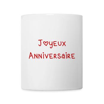 100. 100 YEARS. 100th ANNIVERSARY. BIRTHDAY 100 - Mug - white - Front