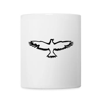 Flügel - Tasse - Weiß - Vorne