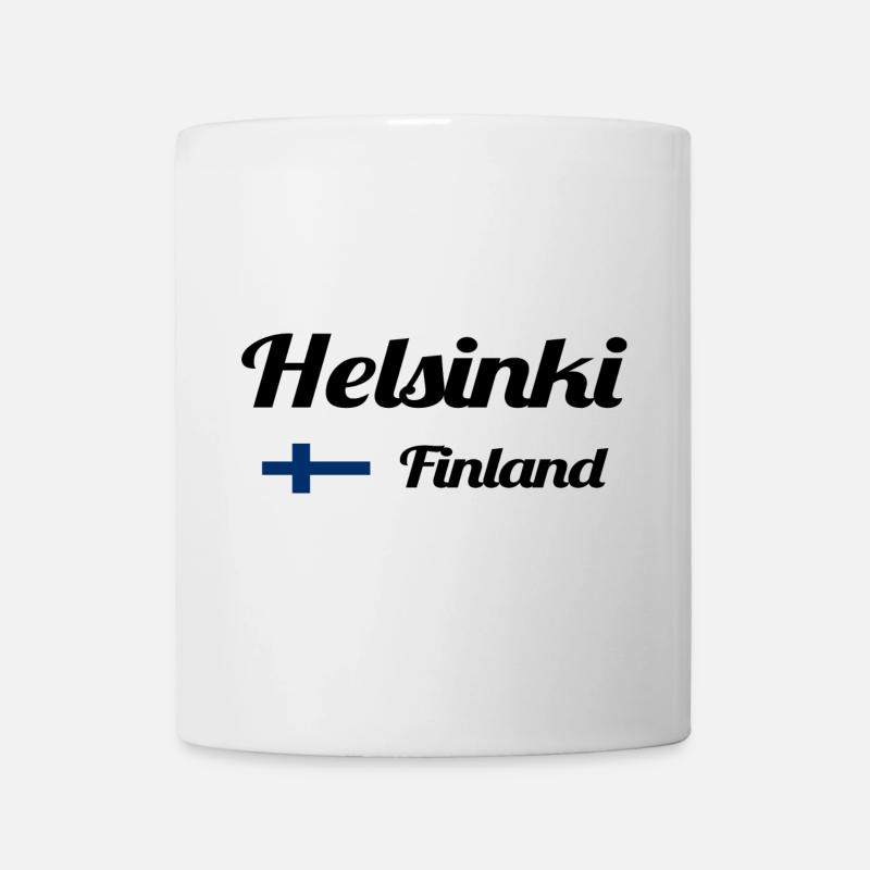 Helsinki Finland - Stylish prints - Mug - white