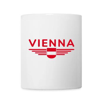 Vienna Austria Flag T Shirt Outfit Design - Mug - white - Front