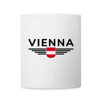 Vienna Austria Flag T Shirt Outfit Design - Mug - white - Front