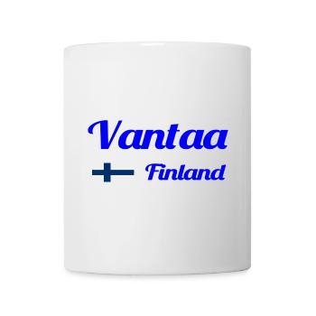 Vantaa Finnland Drucken - Tasse - Weiß - Vorne