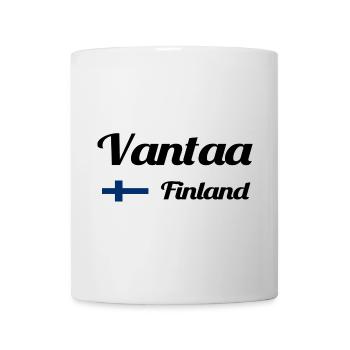 Vantaa Finnland Drucken - Tasse - Weiß - Vorne