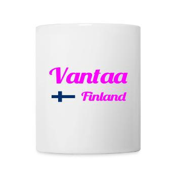 Vantaa Finnland Drucken - Tasse - Weiß - Vorne