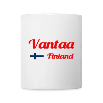 Vantaa Finnland Drucken - Tasse - Weiß - Vorne