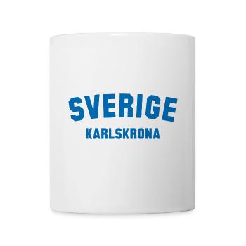 KARLSKRONA Sverige Sweden - Mug - white - Front