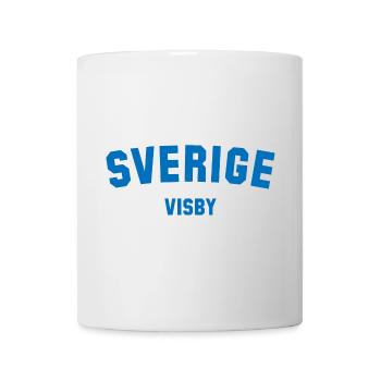 VISBY Sverige Schweden - Tasse - Weiß - Vorne