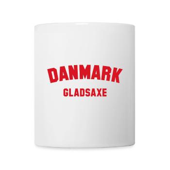 GLADSAXE Danmark Danemark - Mug blanc - blanc - Devant