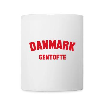 GENTOFTE Danmark, Danemark - Mug blanc - blanc - Devant