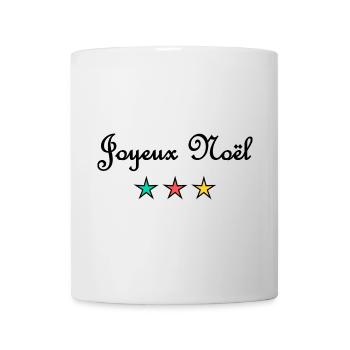 CHRISTMAS. MERRY CHRISTMAS. MERRY CHRISTMAS. SANTA CLAUS - Mug - white - Front