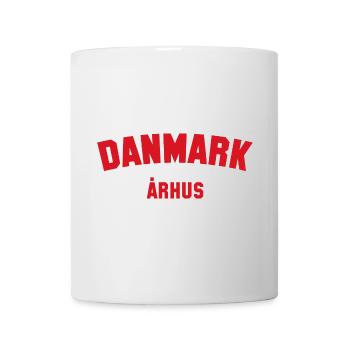 ARHUS Danmark, Danemark - Mug blanc - blanc - Devant