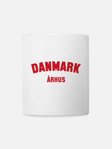 ARHUS Danmark Dänemark - Tasse - Weiß