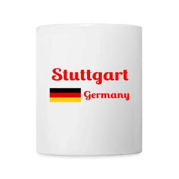 Stuttgart Germany- Stylish prints - Mug - white - Front