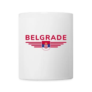 T-Shirt Belgrade – Pour les fans de la capitale - Mug blanc - blanc - Devant