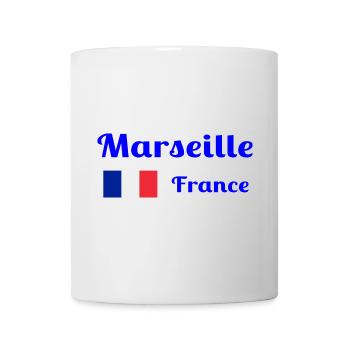 Marseille France- Stylish prints - Mug - white - Front