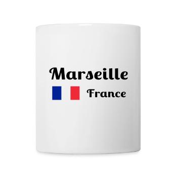 Marseille France- Stylish prints - Mug - white - Front