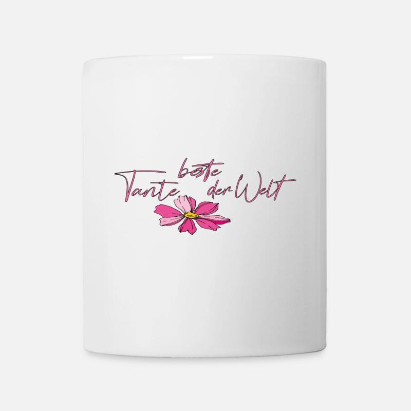 beste Tante der Welt - Tasse - Weiß