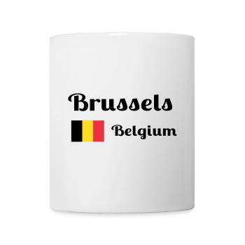 Brussels Belgium- Stylish prints - Mug - white - Front