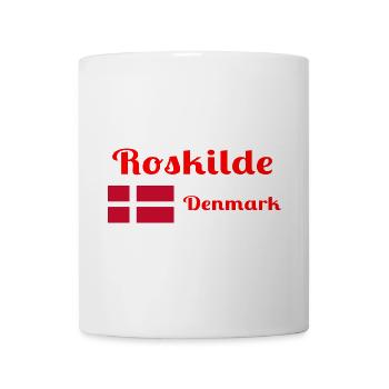 Roskilde Dänemark - Stylische Drucke - Tasse - Weiß - Vorne