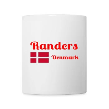 Randers Denmark - Stylish prints - Mug - white - Front